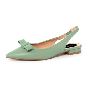 Slingback Donna colore Verde