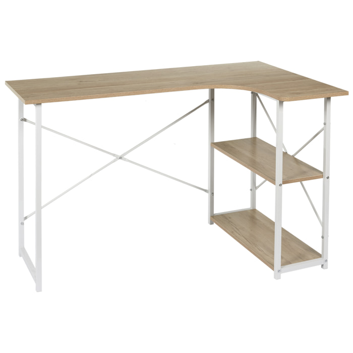 Bureau D Angle Job Blanc