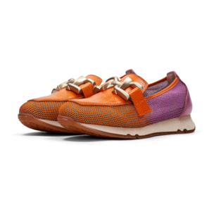 Mocasin Sport Kaira Papaya pink 2,5 cm