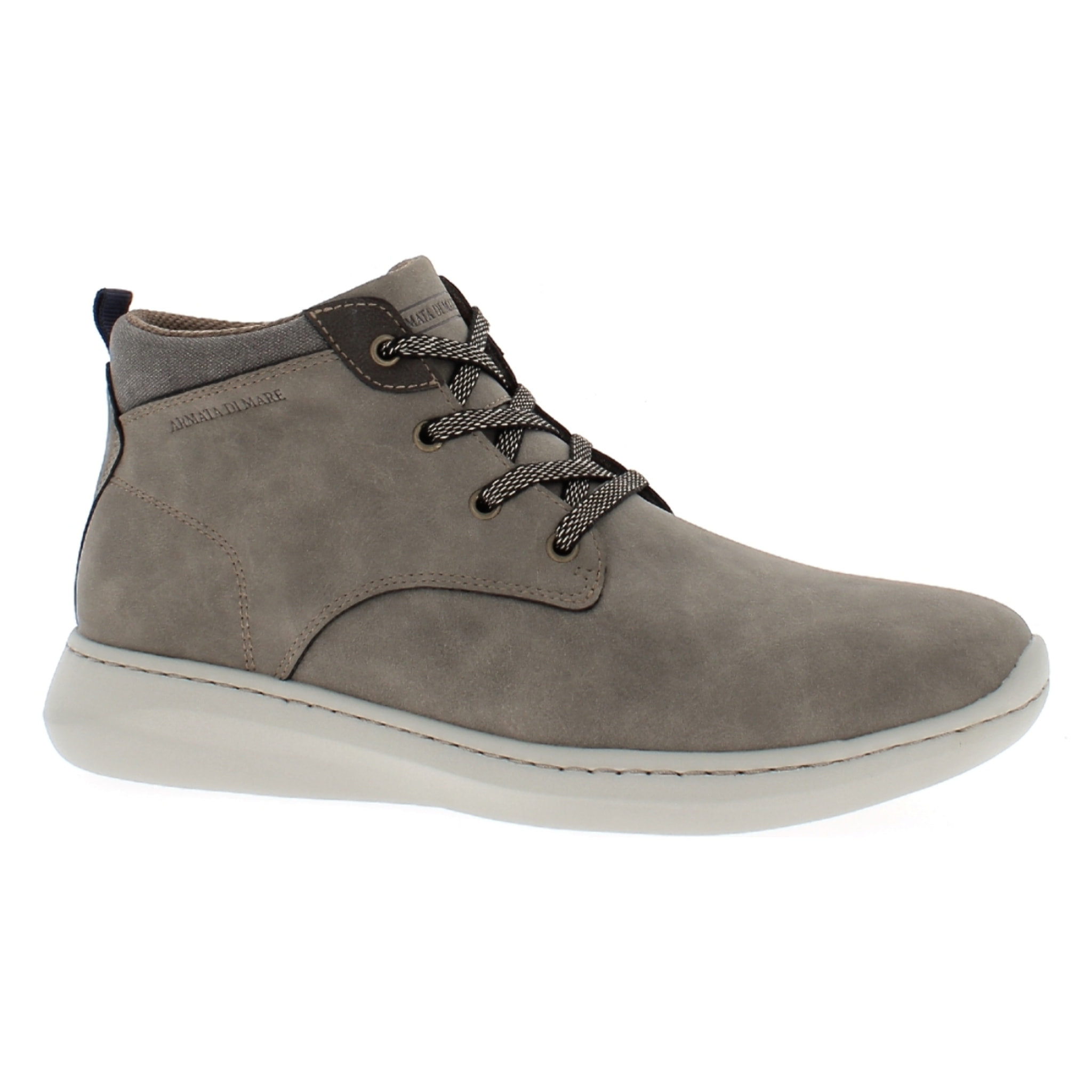 Armata di Mare Scarpe Polacco Uomo Stivaletti Casual con Soletta Rimovibile in Memory Foam AMU W24M607 Taupe