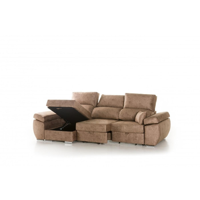 Chaiselongue Reversible Indico Camel Izquierda