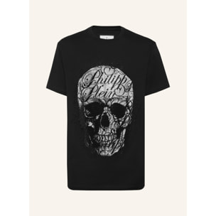 PHILIPP PLEIN T-Shirt Round Neck SKULL