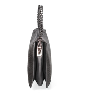 Borsa a spalla da donna Made in Italy - Lumina Elite - Vera pelle - 27.0 x 22.0 x 4.0 cm
