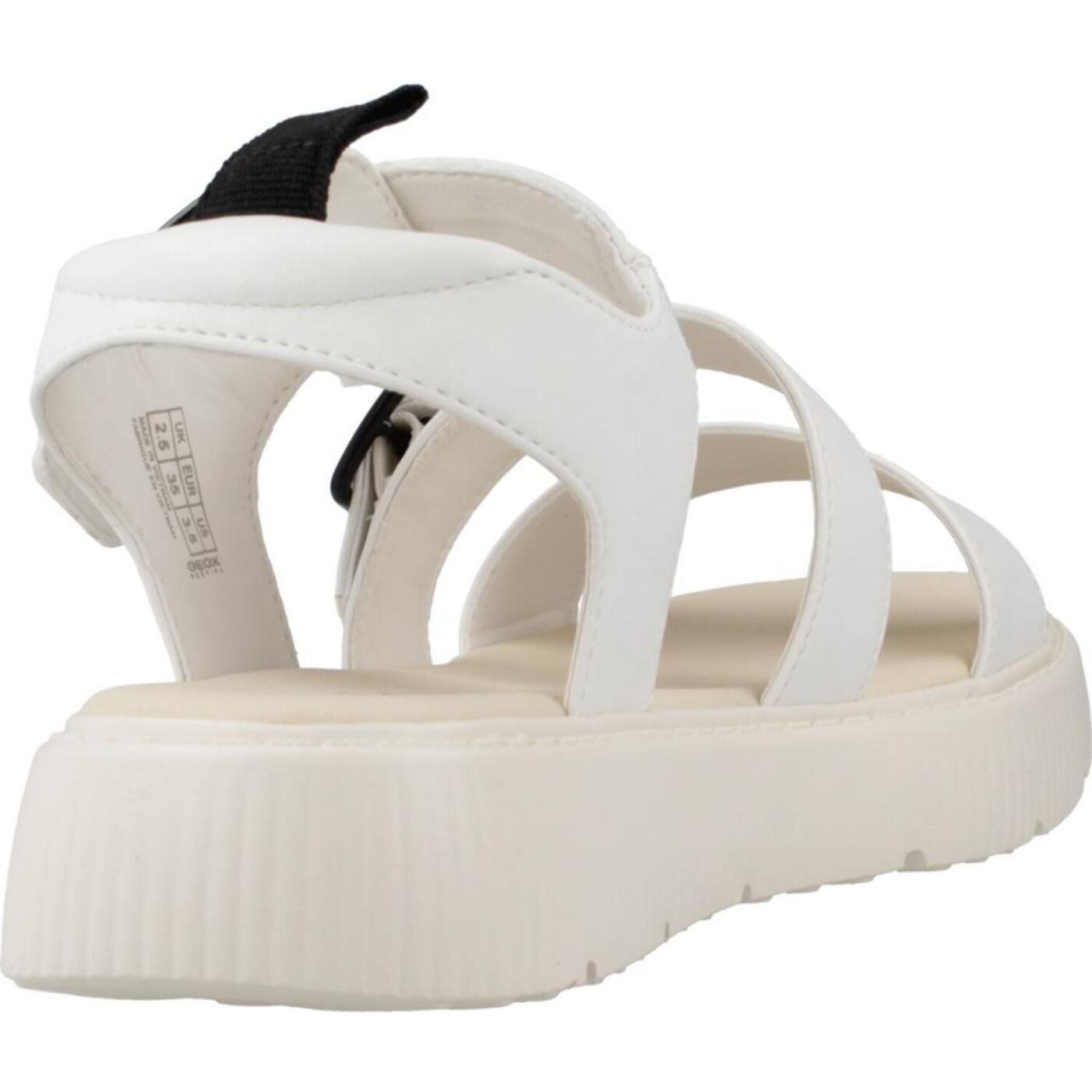 Sandalias Niña de la marca GEOX  modelo J SANDAL KODETTE GIR BLANCO
