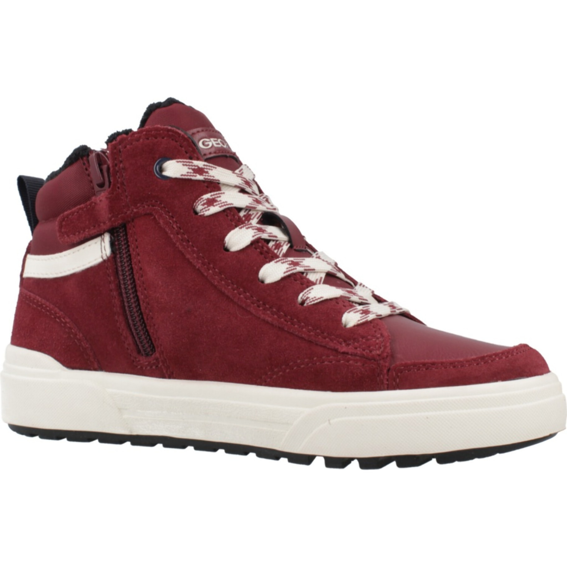 Zapatillas Niño de la marca GEOX  modelo J WEEMBLE ROJO