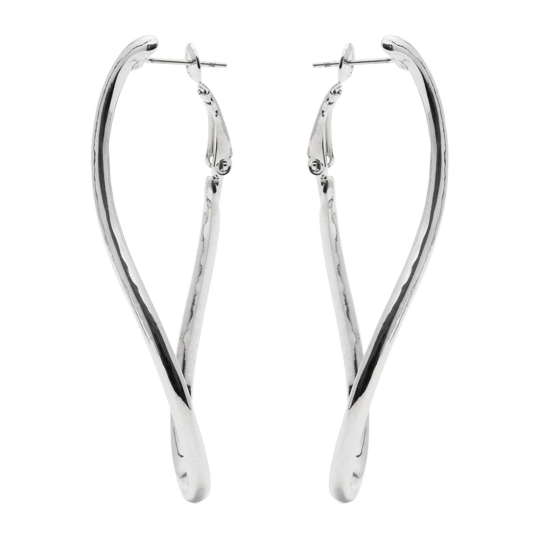 Pendientes Lankal acabado plata