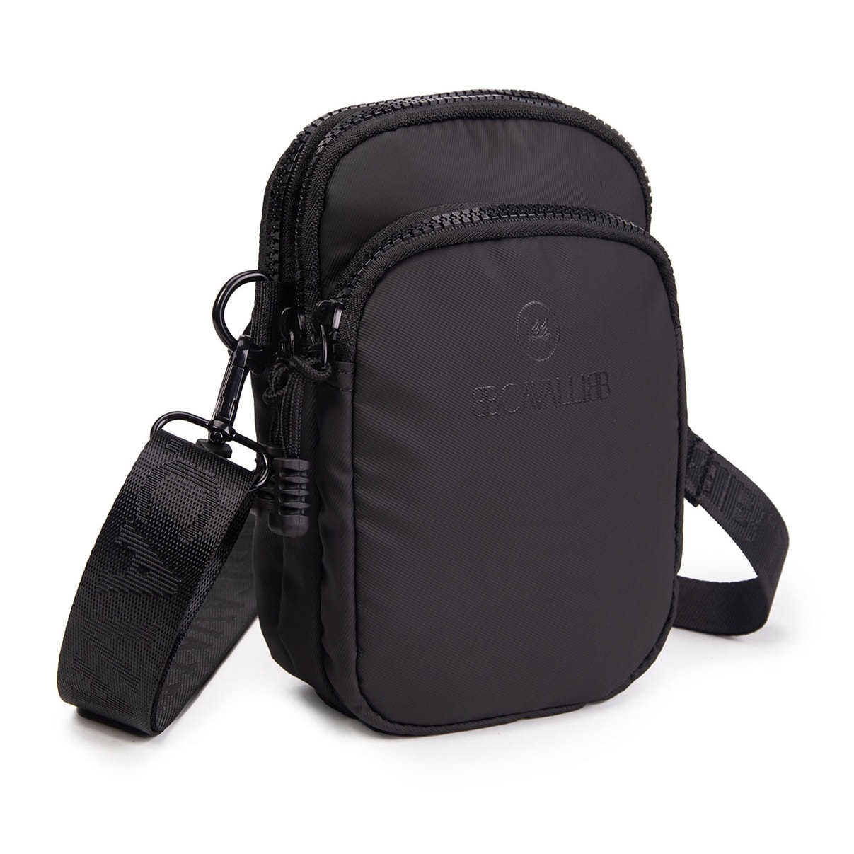 Borsa a tracolla unisex - Modello False - 100% pelle vegana - 14.0 x 19.0 x 5.0 cm