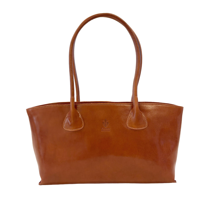Borsa a Spalla Elegante Borsa Shopper da Donna in Pelle Lucida
