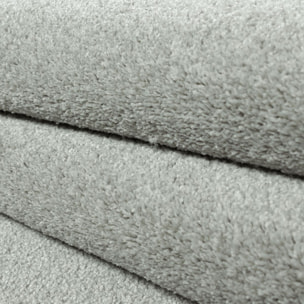 Tapis rond tissé motif uni JUFO