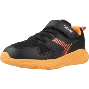 Zapatillas Niño de la marca GEOX  modelo J SPRINTYE BOY NEGRO