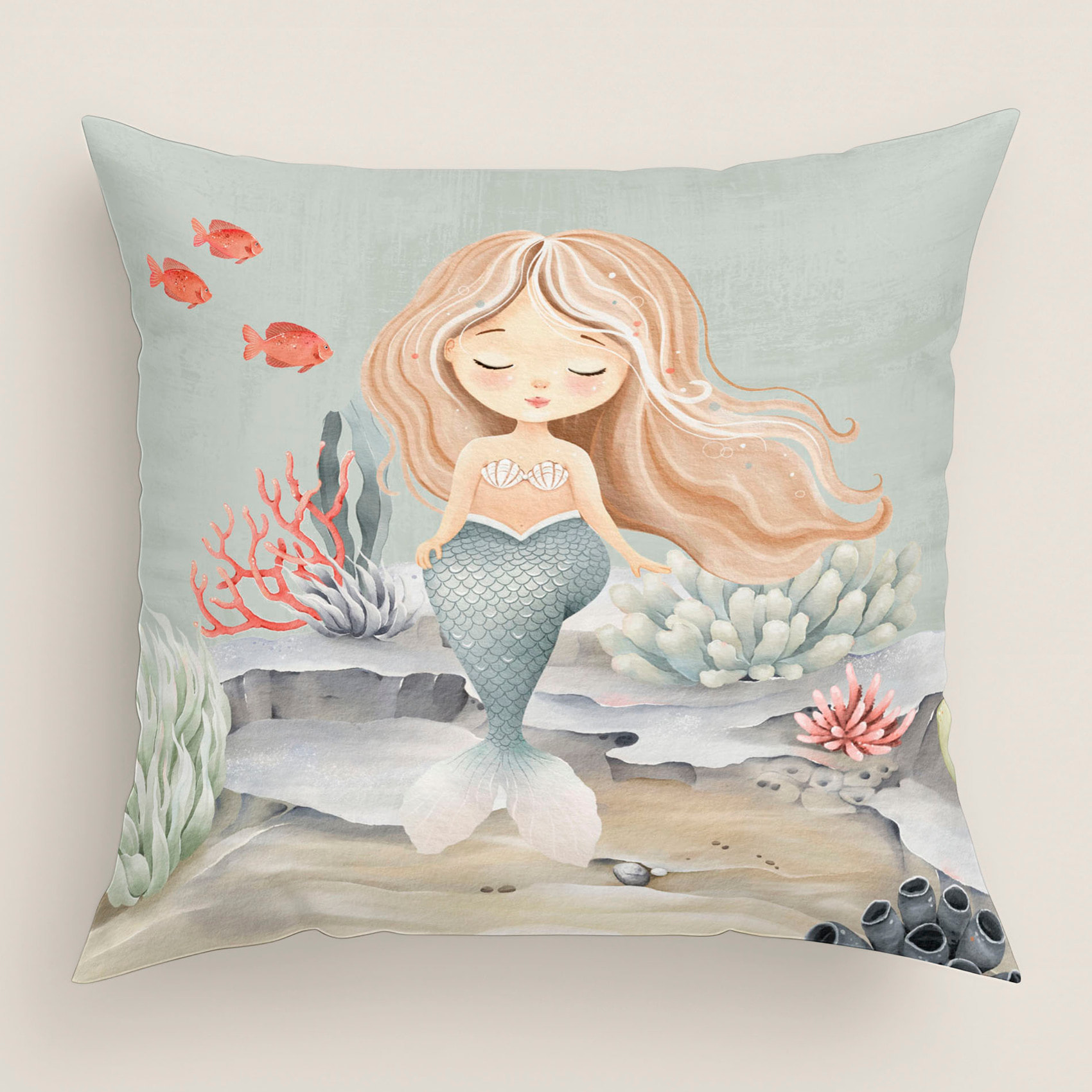 Cool Kids - Funda de Cojín Estampado - Con Cremallera - Sin relleno - 100% Algodón - Athina