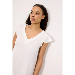 Vestito corto Bianco