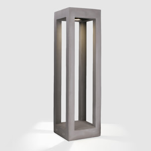 Forlight Baliza Ip65 Box 700Mm Led 5,8W 4000K Cemento 115Lm