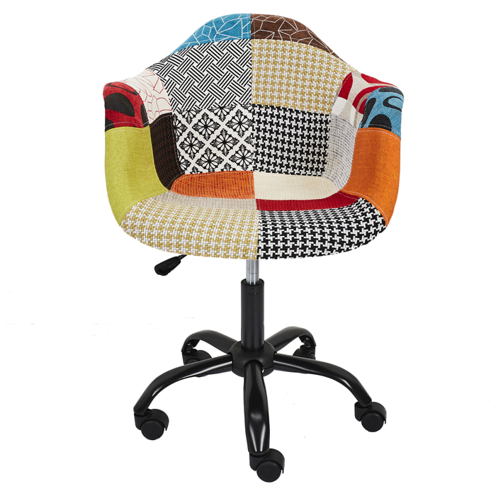 Fauteuil De Bureau Patchwork - Lot De 2