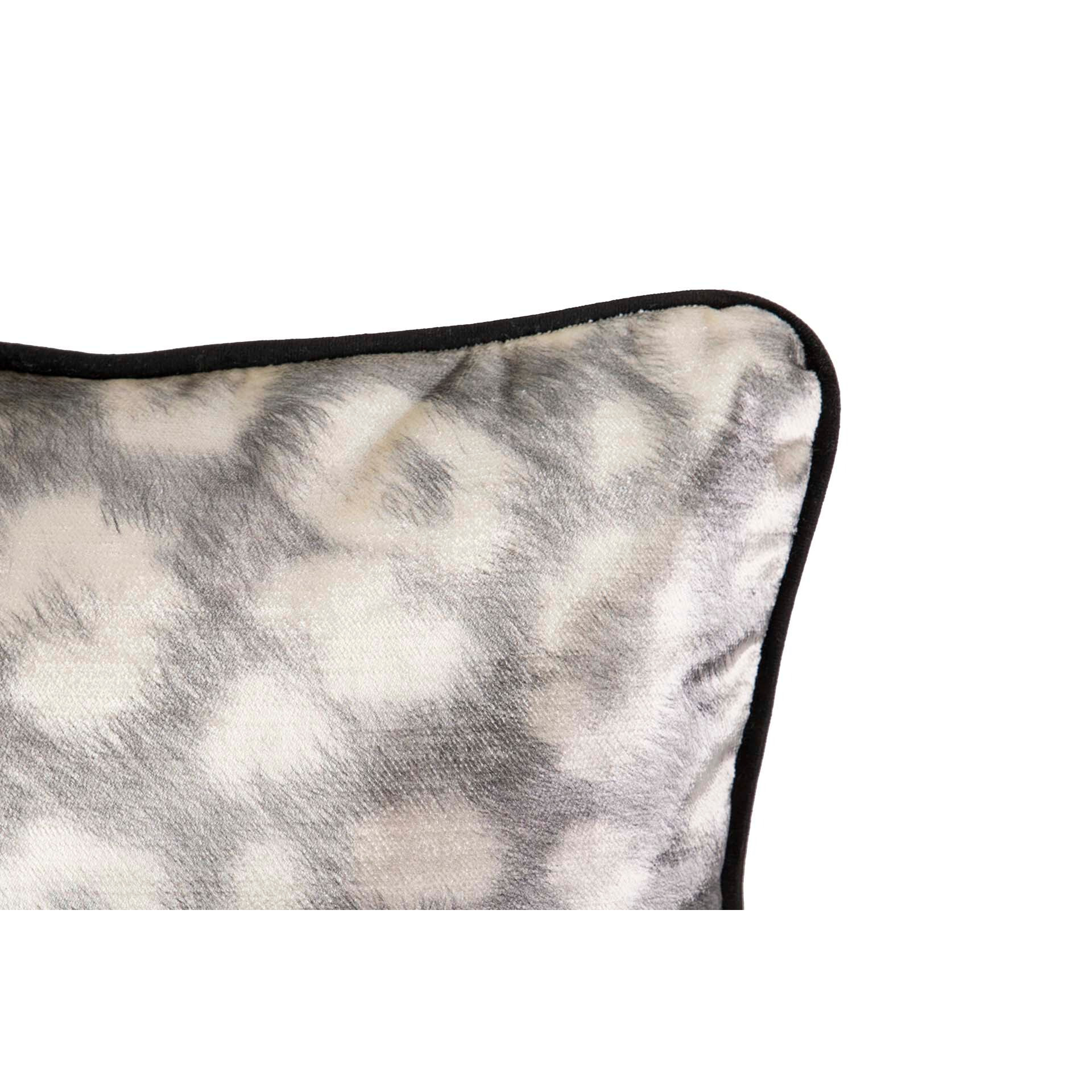 Cojin Velvet Leopardo 45x13x30 Cm