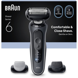 Rasoir électrique BRAUN Series 6 62-G1650s