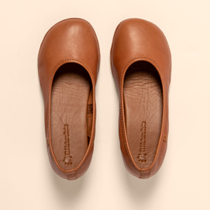 Zapatos con tacón N694 SOFT NAPPA CUERO/ ALMA color Cuero