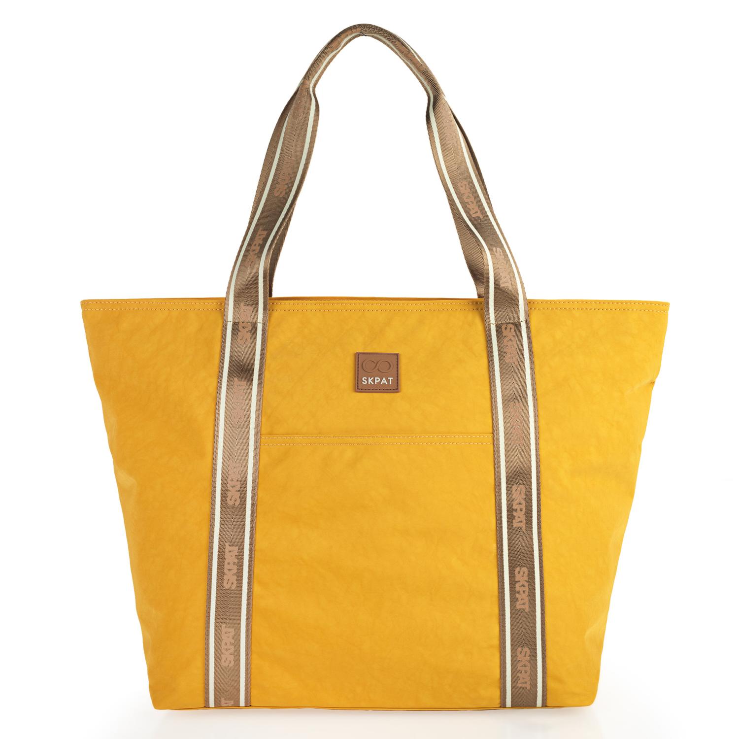 Bolso De Playa Skpat Nimes Amarillo