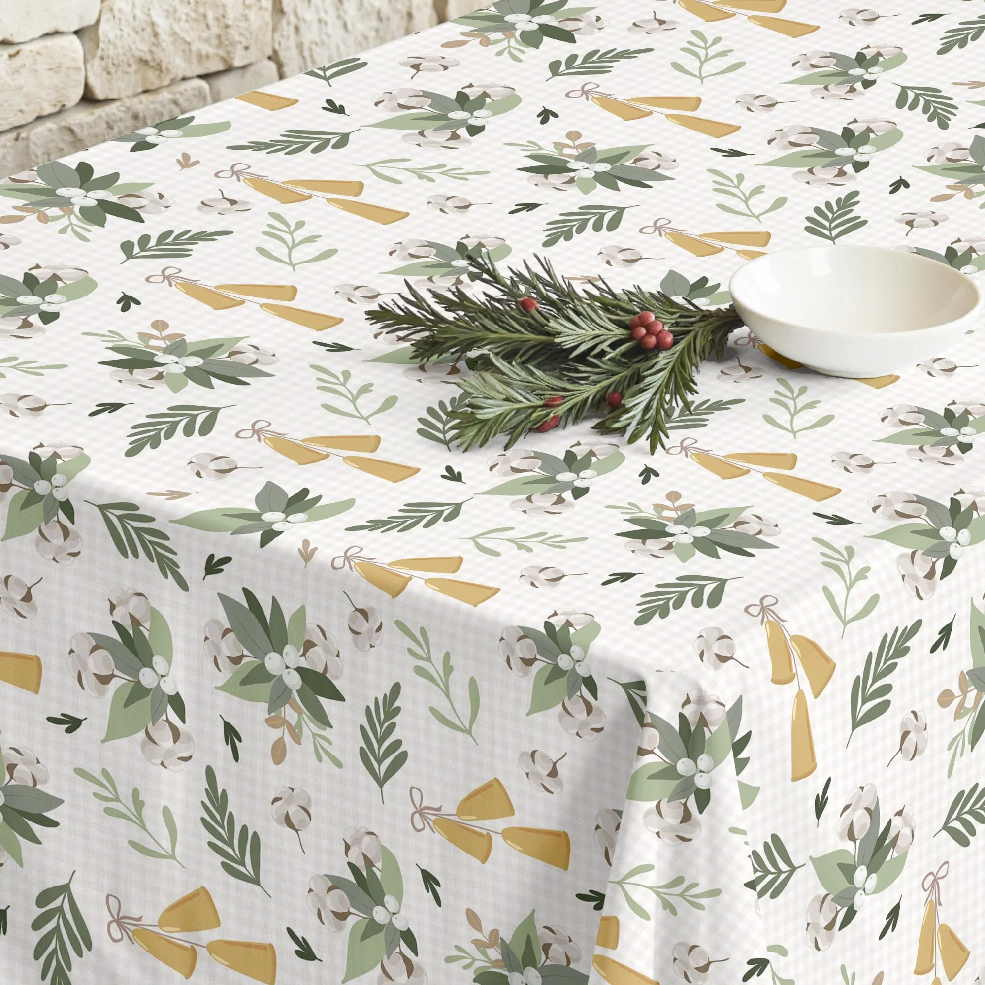 Nappe en résine Anti-tâches Merry Christmas 64