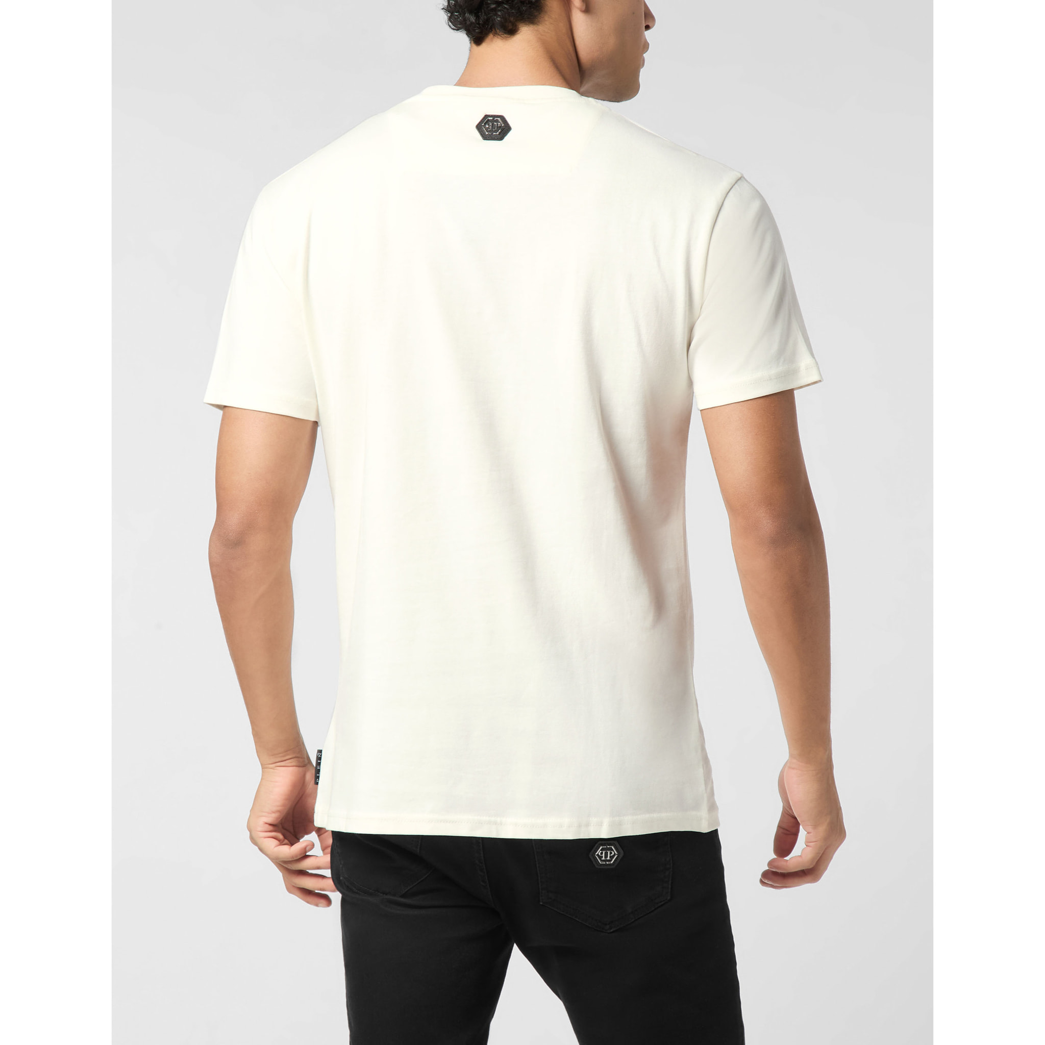PHILIPP PLEIN T-Shirt Round Neck Ss CREST