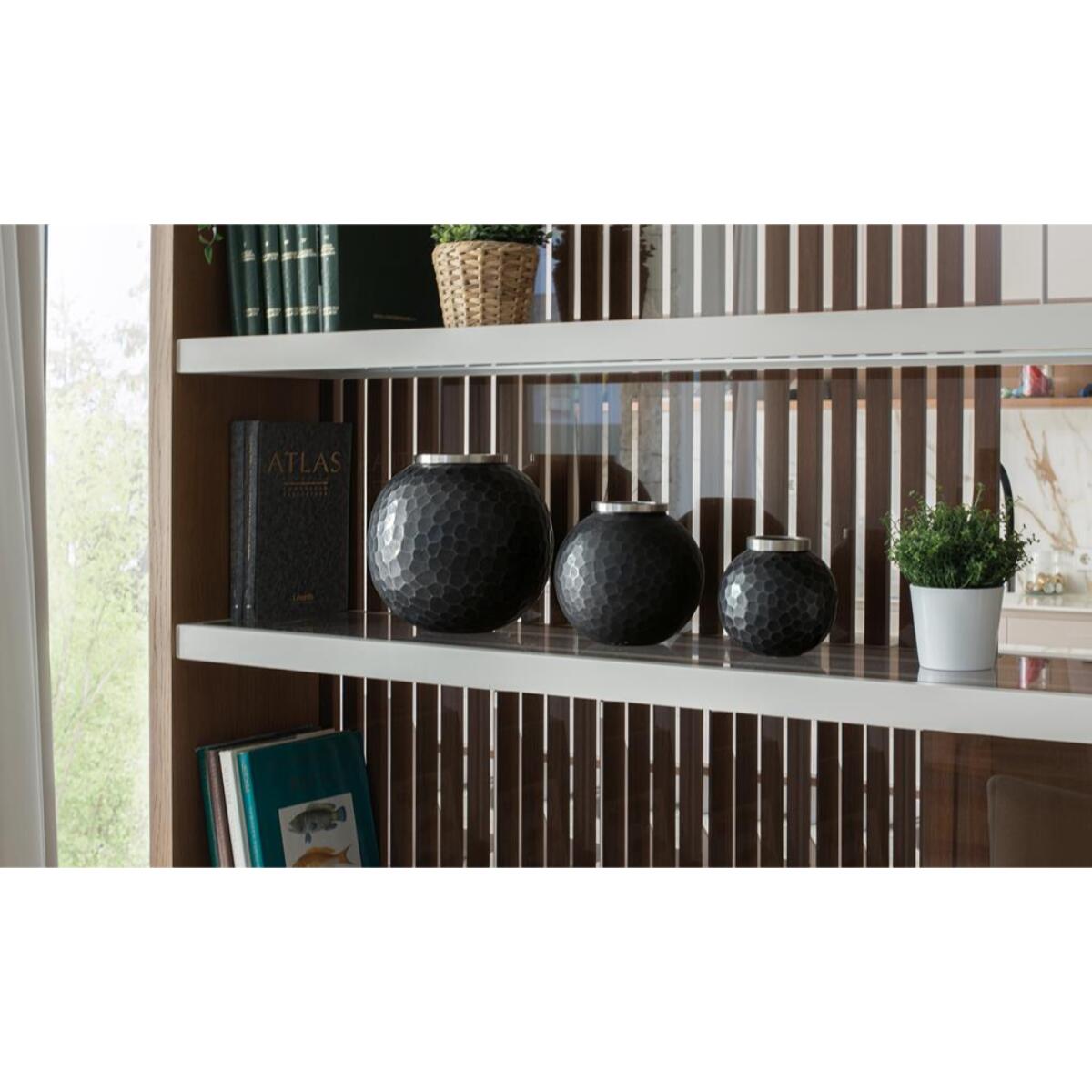 3 vases décoratifs - 25 x25 diametro