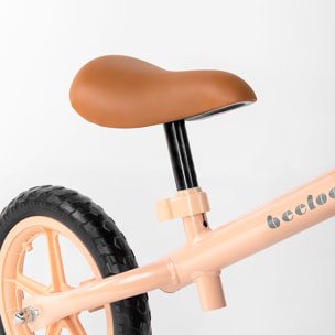 Bicicleta sin pedales BERRY BIKE bici infantil de aluminio diseño rosa