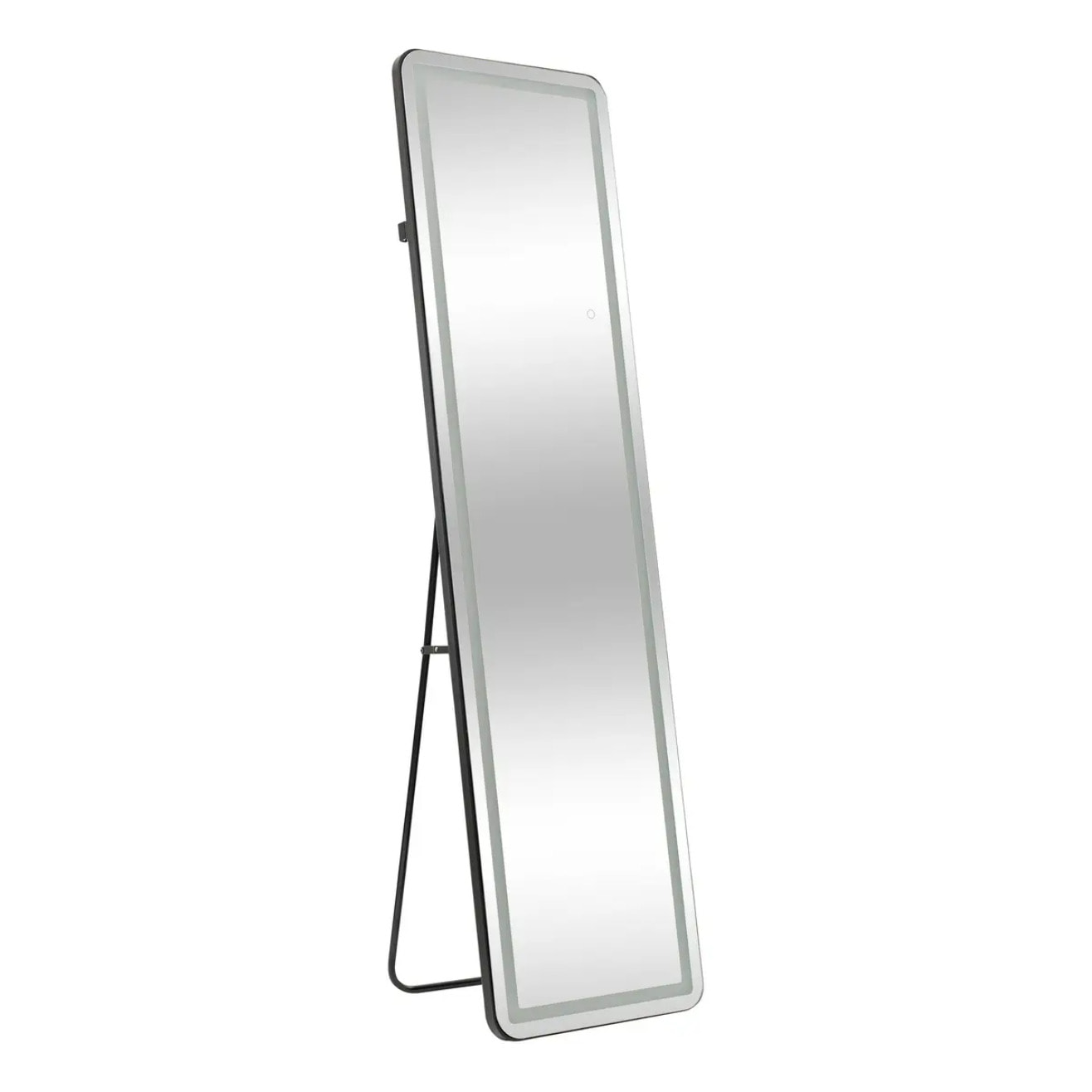 Miroir LED Blacklight rectangulaire 40x150cm argent