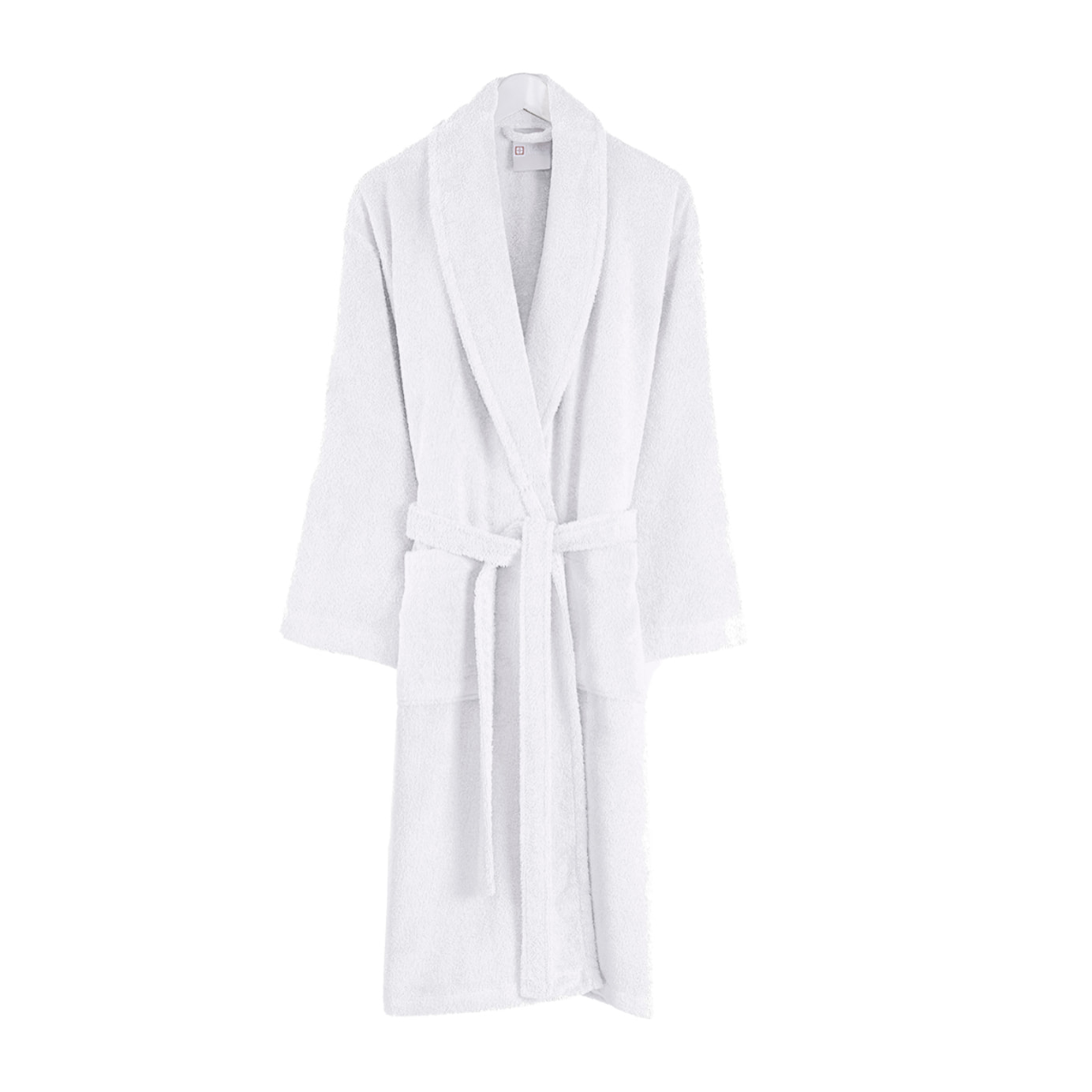 Peignoir femme 100% coton blanc