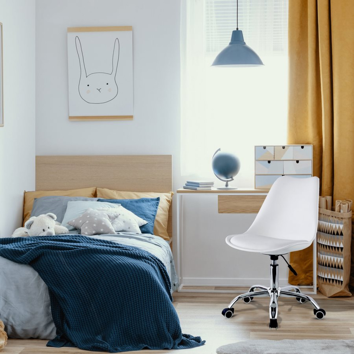 Sedia da ufficio Bianca - May