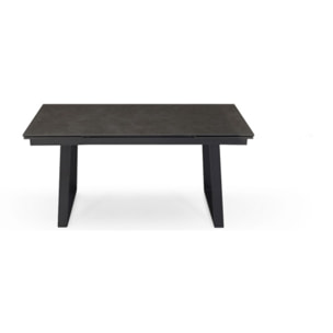 Plateau céramique de table extensible vintage grey L160/240cm - UNIK