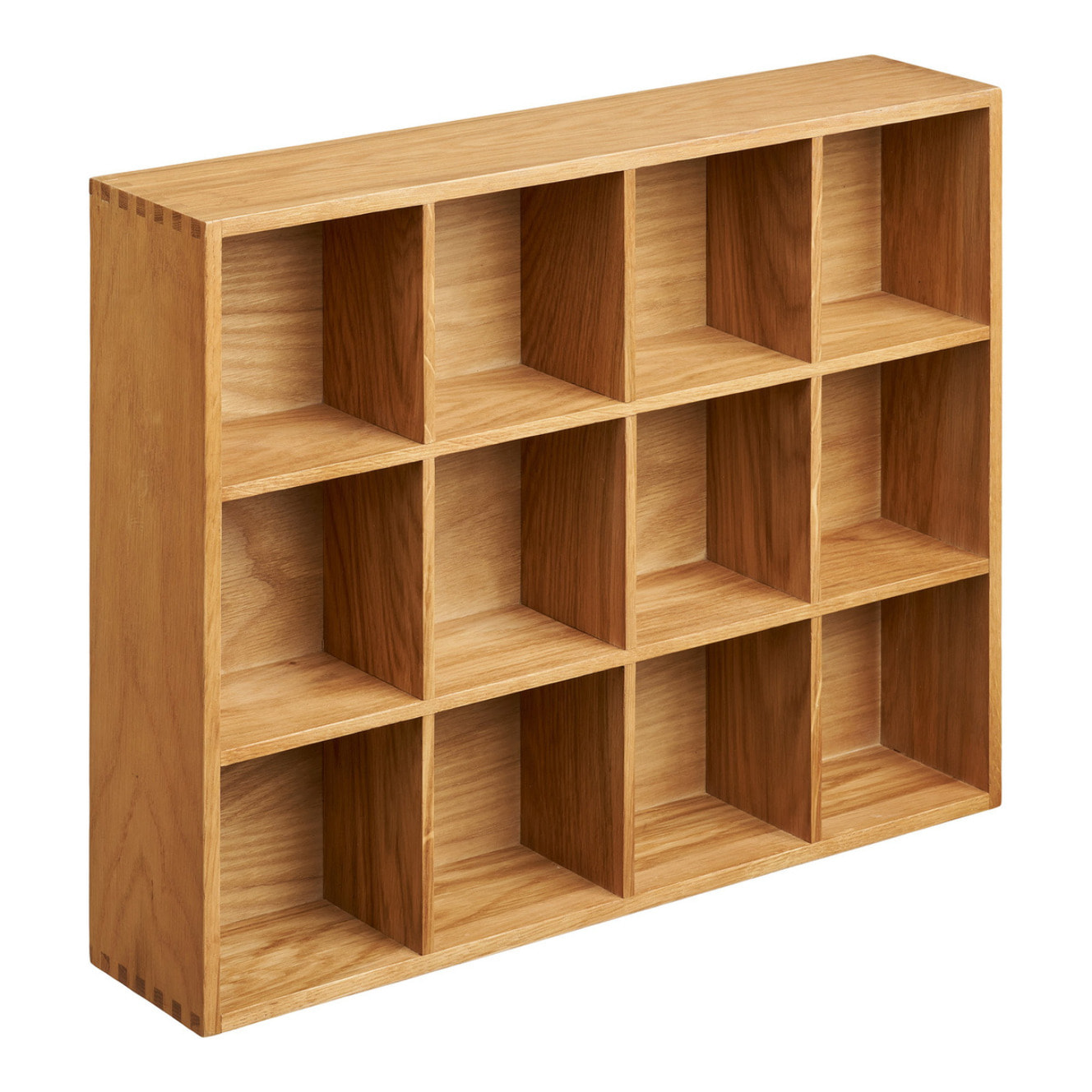Mensola decorativa da parete Soria in rovere naturale 39x11x51 cm