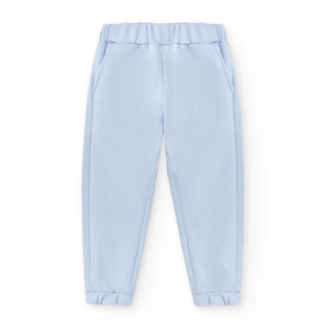 Pantaloni Da Jogging Blu Chiaro Da Bambina