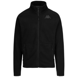 Kappa - Felpe Uomo Nero - 6Cento 687C