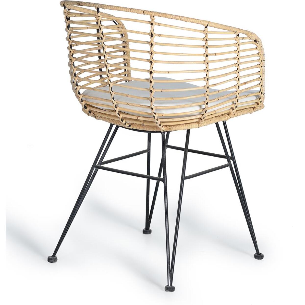 JUEGO DE 2 SILLAS 80x52x56