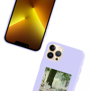 Coque iPhone 13 Pro Silicone Liquide Douce lilas Été Provencal La Coque Francaise.