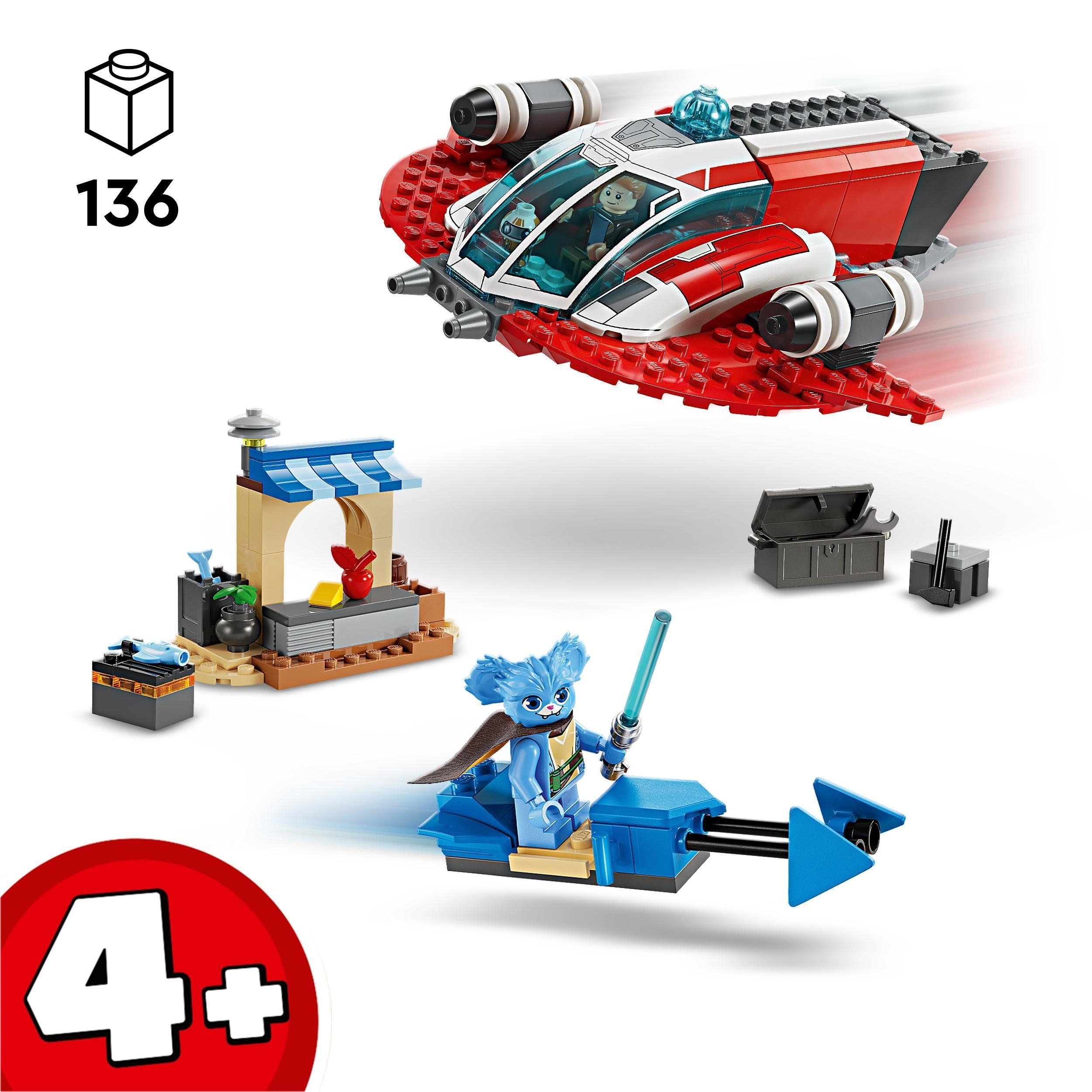 LEGO STAR WARS 75384 - THE CRIMSON FIREHAWK