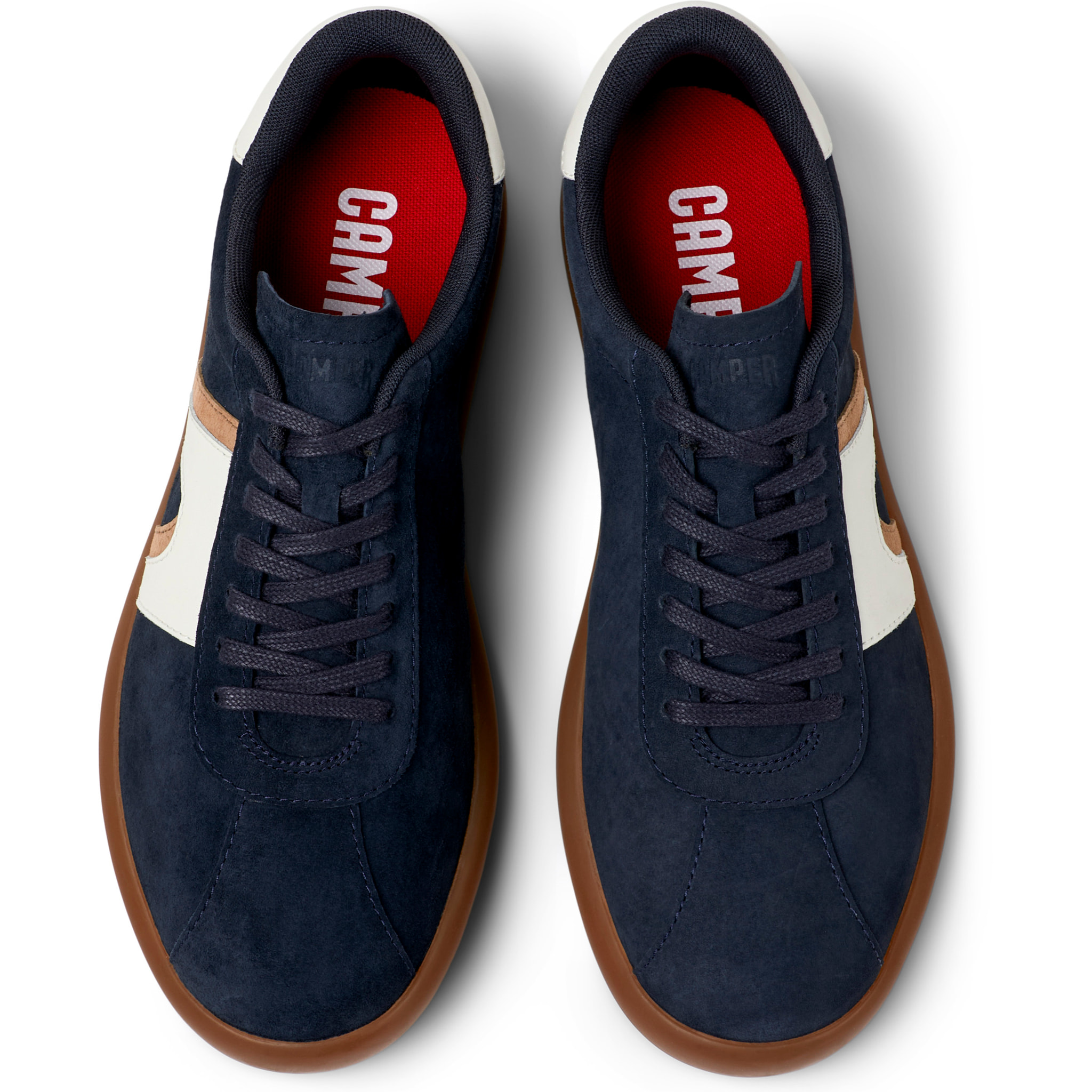 Sneakers - CAMPER Pelotas Soller - Blu - Pelle nabuk