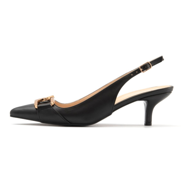 Slingback Donna colore Nero