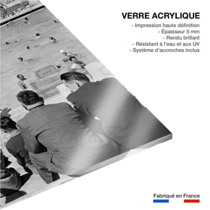 Photo ancienne Le Touquet Paris Plage Tableau plexiglas