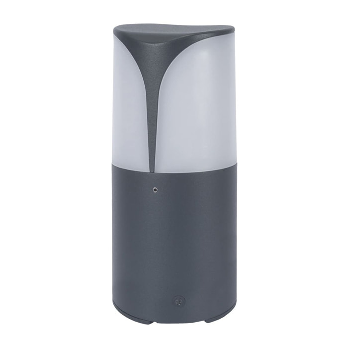 FORLIGHT Astra Baliza gris urbano para bombilla E27