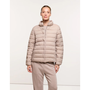 Chaqueta Acolchada Taupé - Bareman