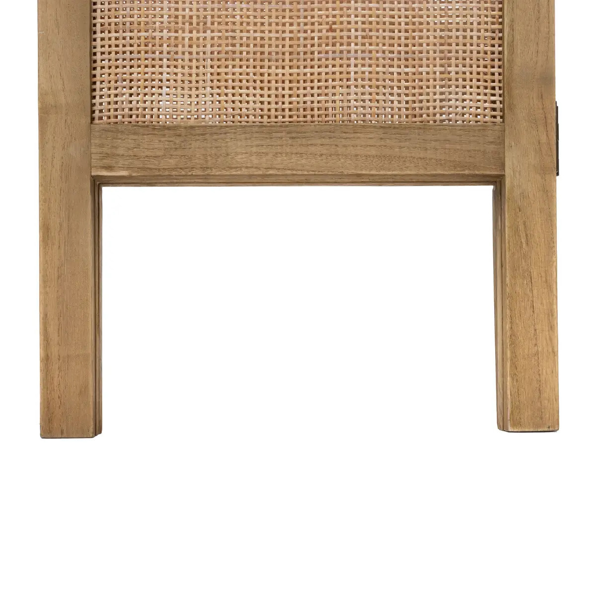 Paravent arrondi "Sana" cannage et rotin H170cm