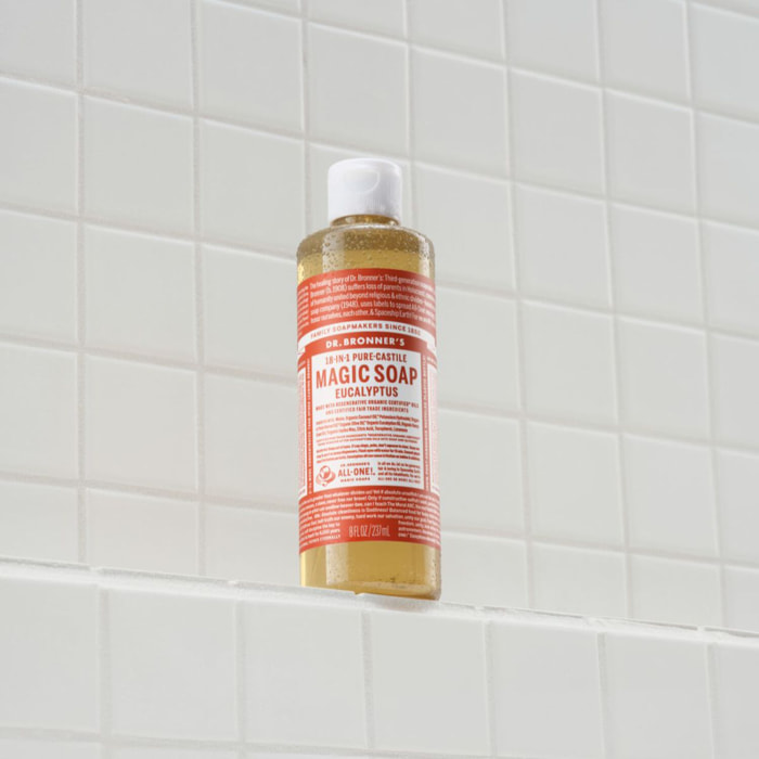Eucalyptus - Savon de Castille Liquide Naturel 18-en-1