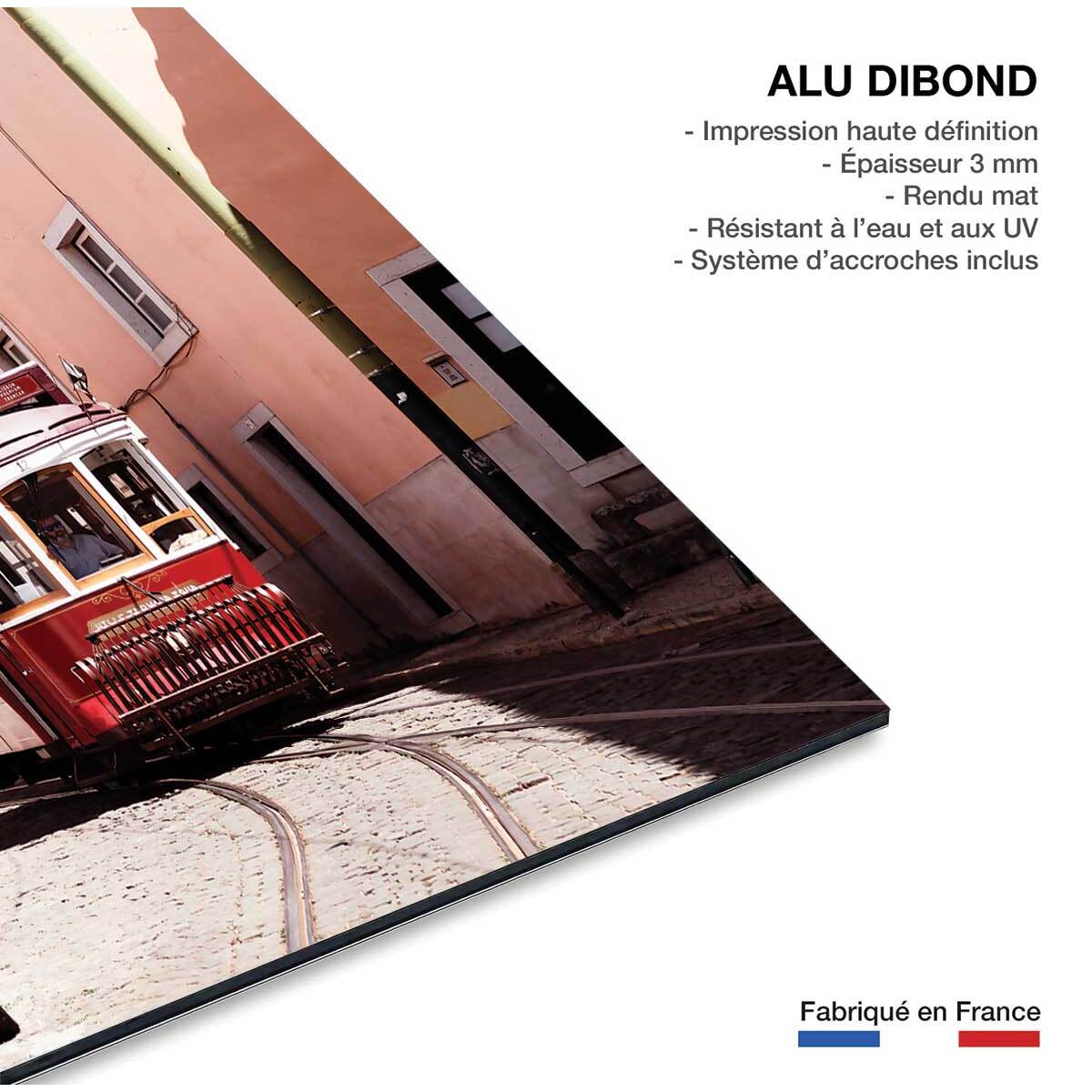 Tableau welcometoportugal tram Tableau alu Dibond