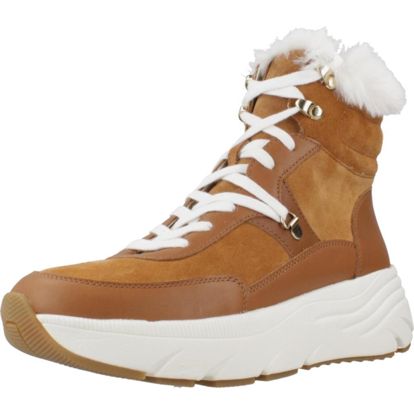 Botines Mujer de la marca GEOX  modelo D DIAMANTA MARRON