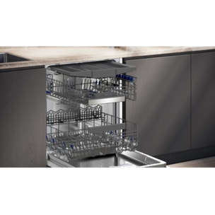 Lave vaisselle encastrable SIEMENS SN95EX12CE, iQ500, glassZone