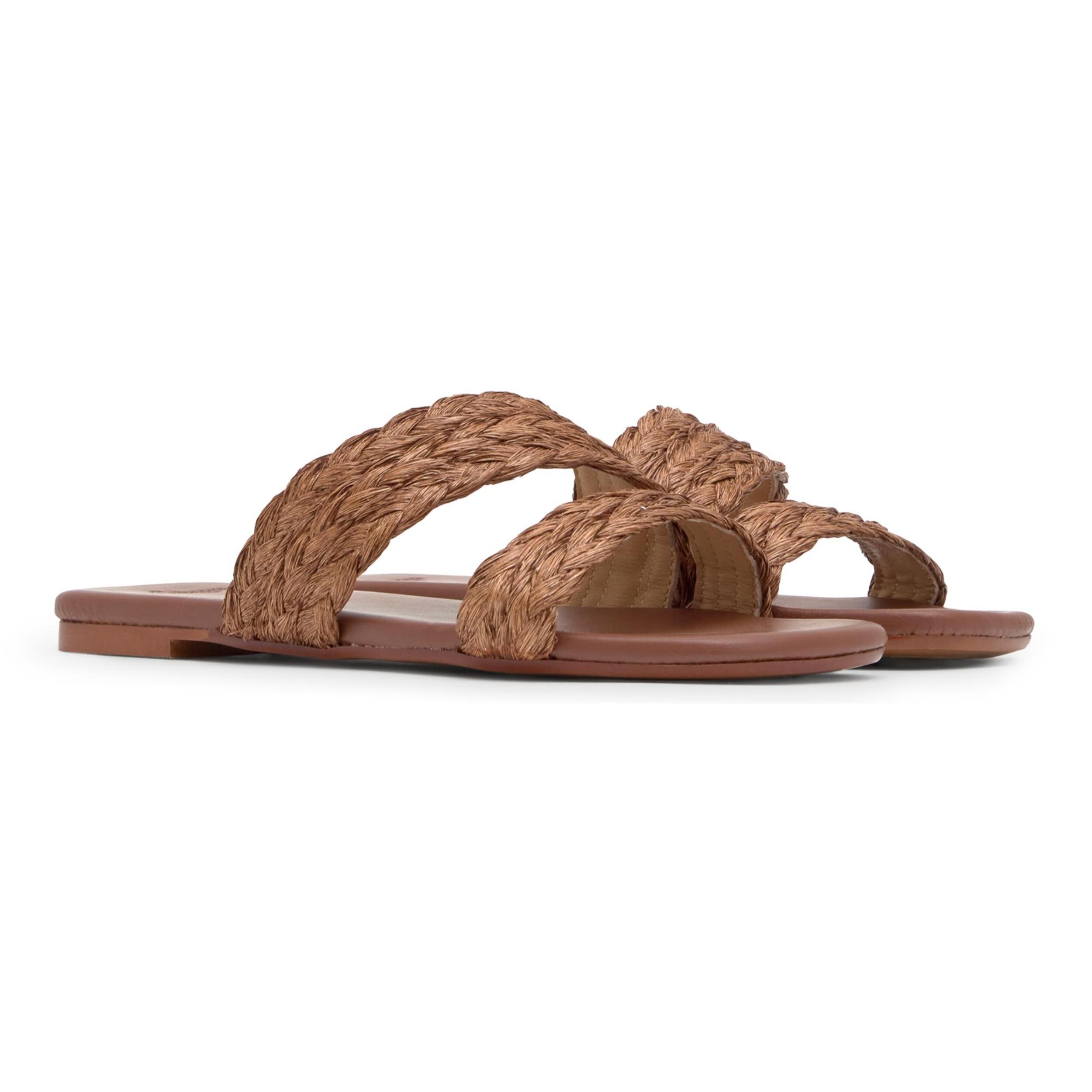 Sandalia plana slip-on Paz 2cm