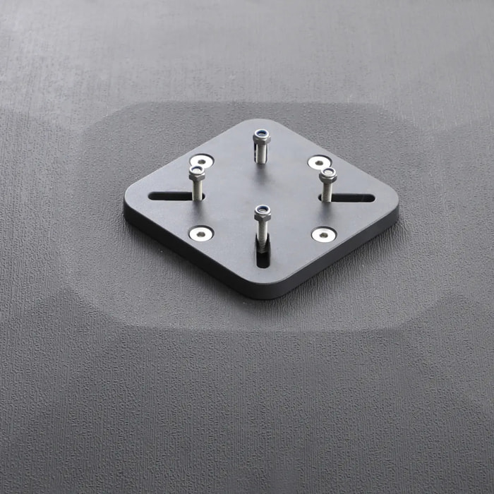 Dalle pour parasol déporté Atiavo Gris