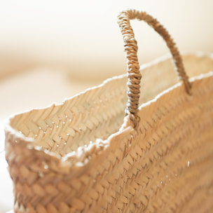 Panier suspendu osier - Naturel
