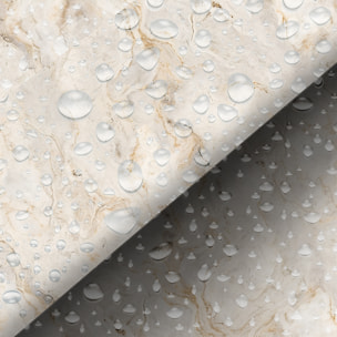 Revêtement sticker sol - MARBRE DE PESCARA - Rouleau adhésif Protection Anti-dérapant